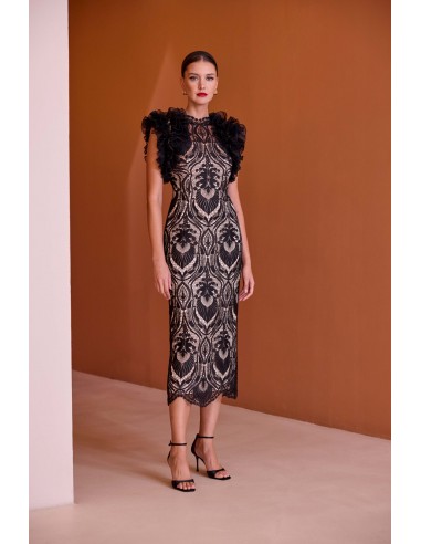 Abito Carla Ruiz Nero-oro