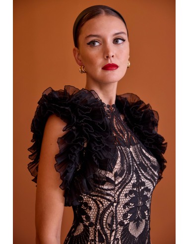 Abito Carla Ruiz Nero-oro