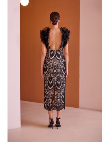 Abito Carla Ruiz Nero-oro