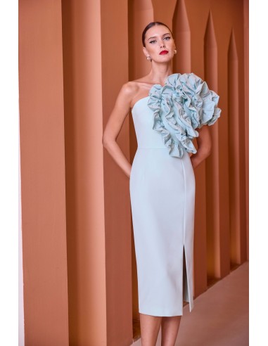 Abito Carla Ruiz Verde acqua