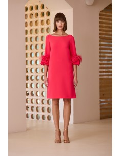 Abito Carla Ruiz Fuchsia