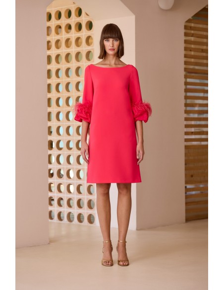 Abito Carla Ruiz Fuchsia