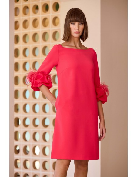 Abito Carla Ruiz Fuchsia