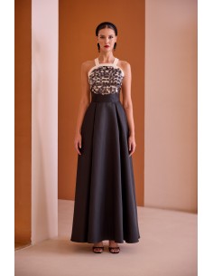 Abito Carla Ruiz Nero-oro