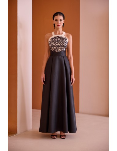 Abito Carla Ruiz Nero-oro