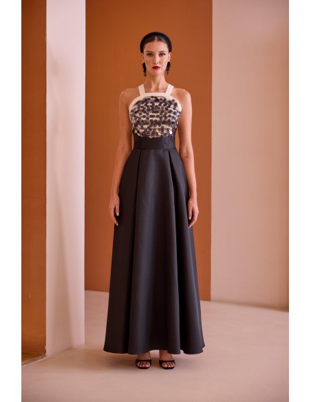 Abito Carla Ruiz Nero-oro