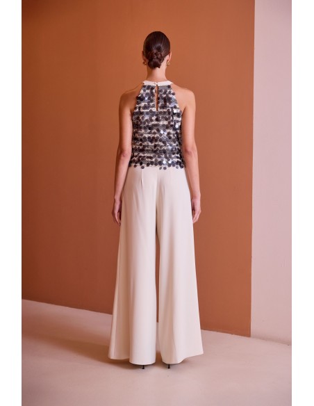 Completo Carla Ruiz Avorio-nero