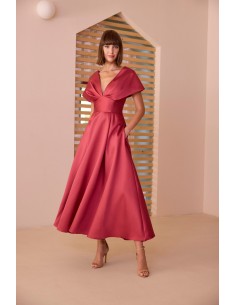 Abito Carla Ruiz Rosso 2