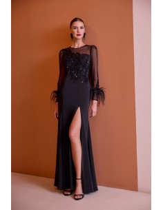 Abito Carla Ruiz Nero 2