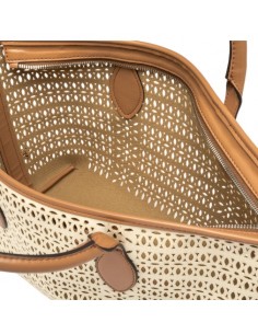 Borsa a mano Gianni Chiarini Panna-corda-clay 2