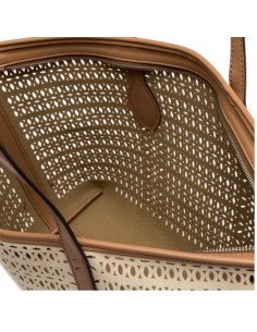 Borsa a spalla Gianni Chiarini Panna-corda-clay 2