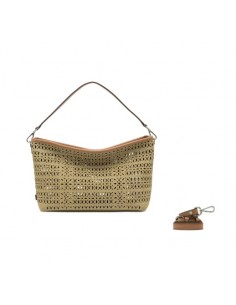 Borsa a tracolla Gianni Chiarini Taiga-corda-clay