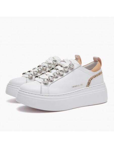 Sneakers Emanuelle Vee White-gold