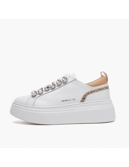 Sneakers Emanuelle Vee White-gold