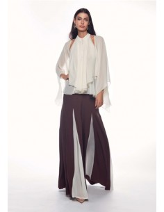 Blusa Gai Mattiolo Burro