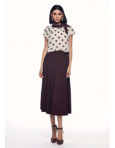 Blusa Gai Mattiolo Burro/moro