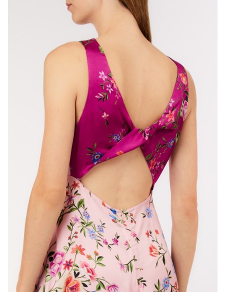 Abito Liu-Jo Big pink blos/big or