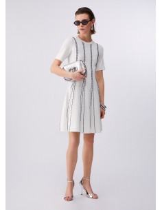 Abito Liu-Jo B.co lana/blu navy