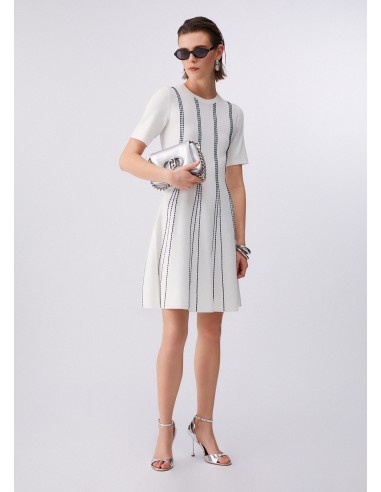 Abito Liu-Jo B.co lana/blu navy