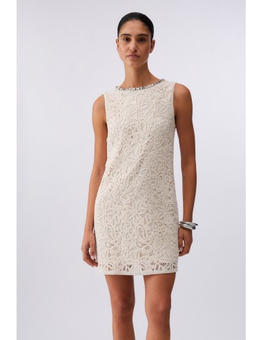 Abito Liu-Jo Naturale/bco lana