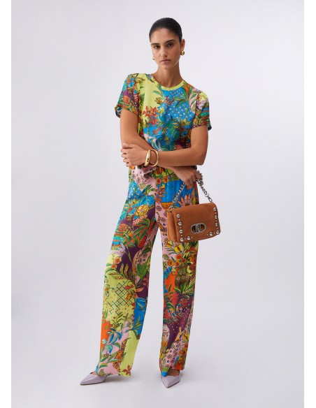 Blusa Liu-Jo Rainbow tiger