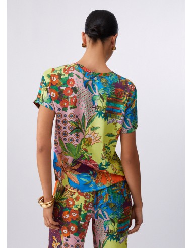 Blusa Liu-Jo Rainbow tiger