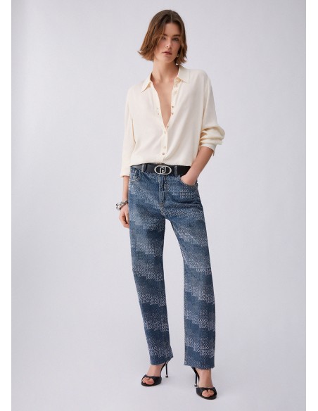 Camicia Liu-Jo Cremino light