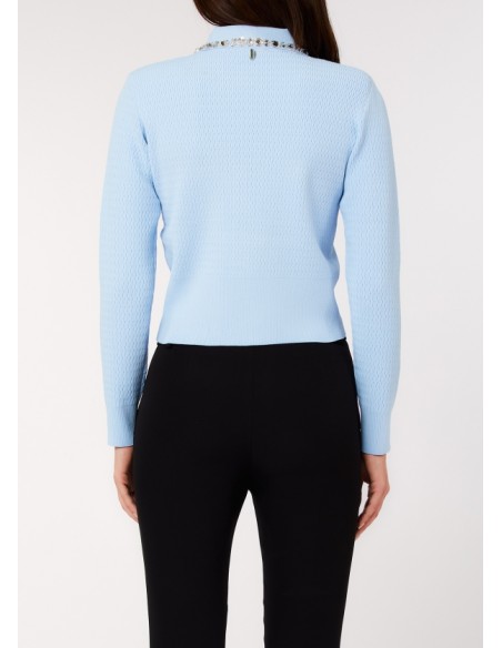 Cardigan Liu-Jo Cielo azur