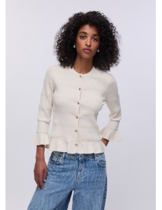 Cardigan Liu-Jo Cappuccino light 2