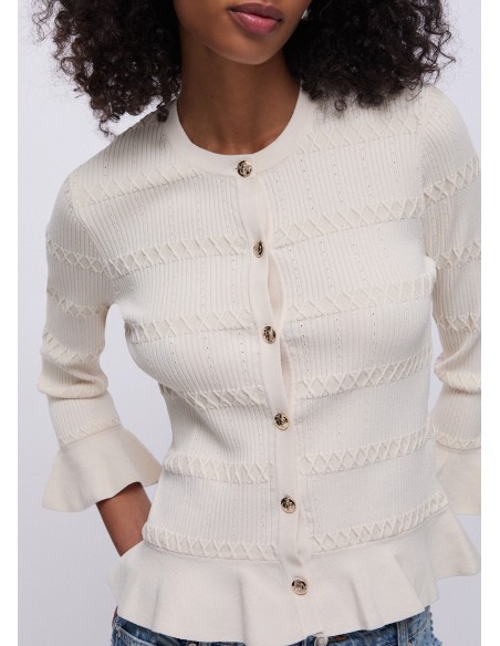 Cardigan Liu-Jo Cappuccino light
