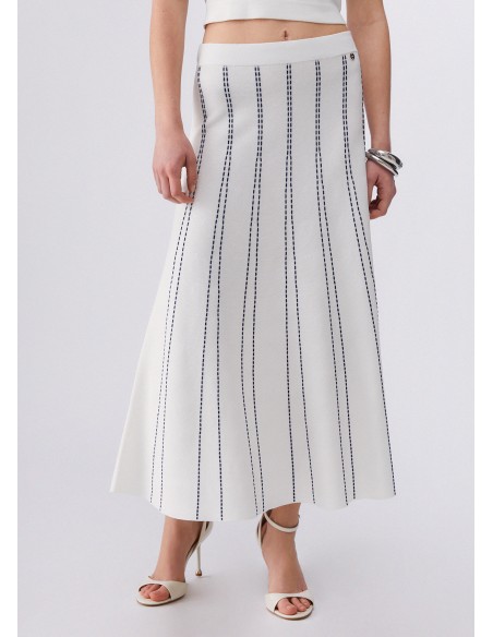 Gonna Liu-Jo B.co lana/blu navy