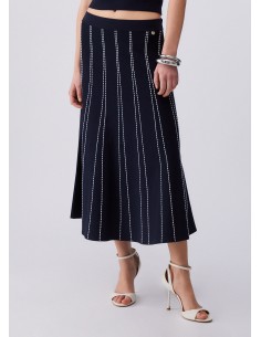 Gonna Liu-Jo Night blue/bco lana 2