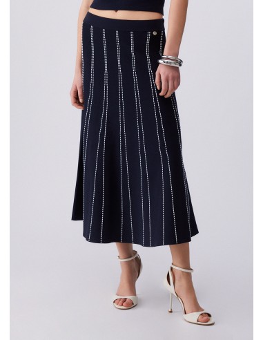 Gonna Liu-Jo Night blue/bco lana