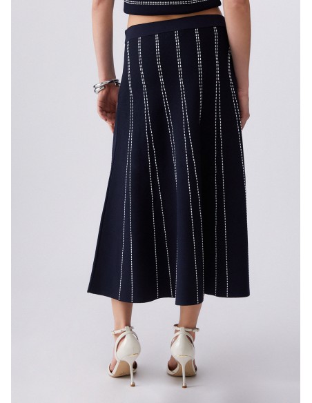 Gonna Liu-Jo Night blue/bco lana