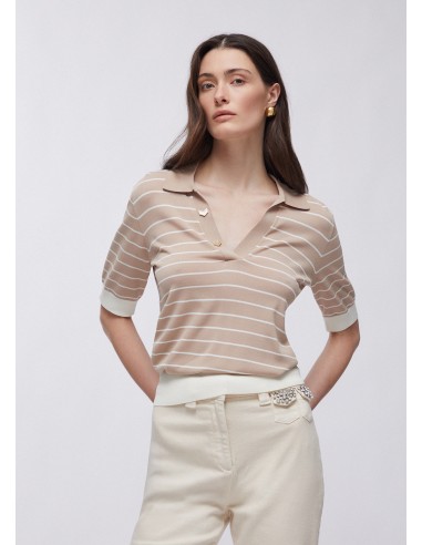 Maglia Liu-Jo Lt.almond/wh.milk