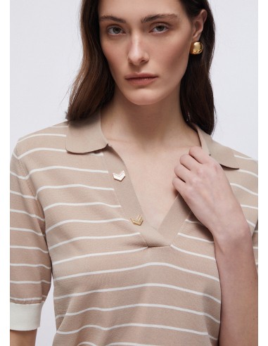 Maglia Liu-Jo Lt.almond/wh.milk