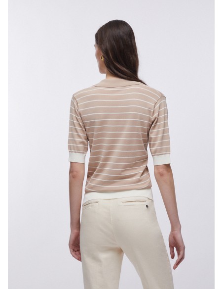 Maglia Liu-Jo Lt.almond/wh.milk