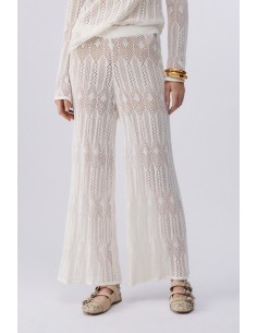 Pantalone Liu-Jo Bianco lana 2