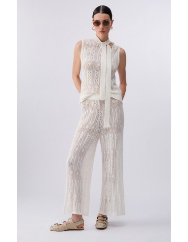 Top Liu-Jo Bianco lana