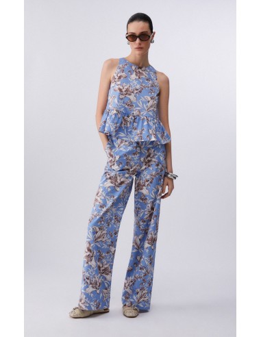 Pantalone Liu-Jo Blu wave liles