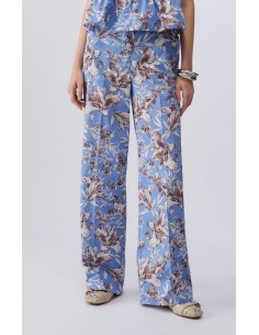 Pantalone Liu-Jo Blu wave liles 2