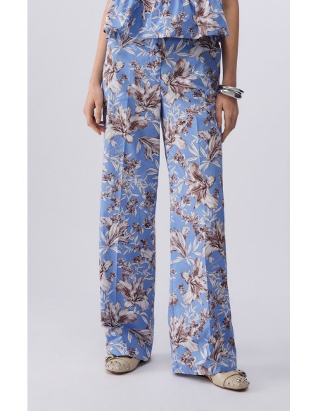 Pantalone Liu-Jo Blu wave liles