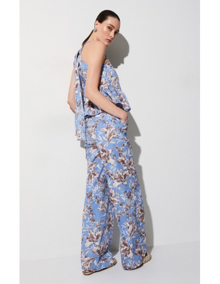 Pantalone Liu-Jo Blu wave liles