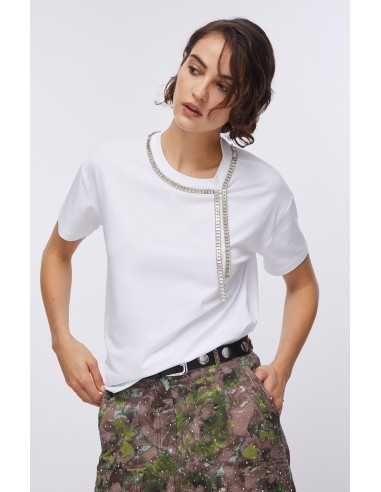 T-shirt Liu-Jo Bianco ottico