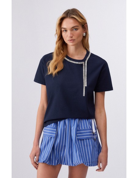 T-shirt Liu-Jo Blu oceano