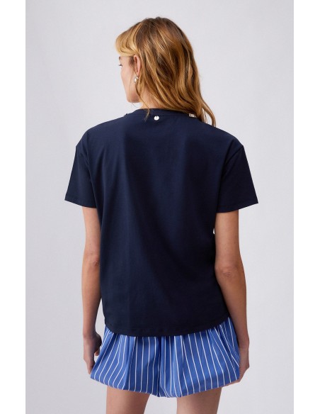 T-shirt Liu-Jo Blu oceano