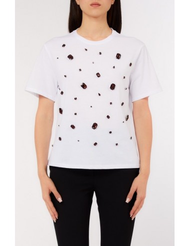 T-shirt Liu-Jo Bianco ottico