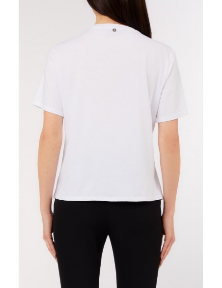 T-shirt Liu-Jo Bianco ottico