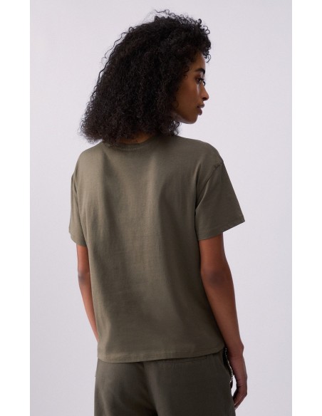 T-shirt Liu-Jo Dk.olive LiuJo sequi