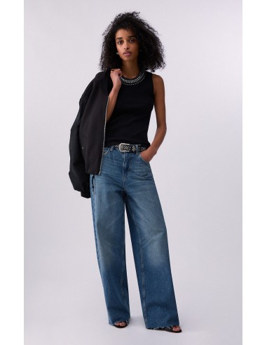 Top Liu-Jo Nero hotficed collar